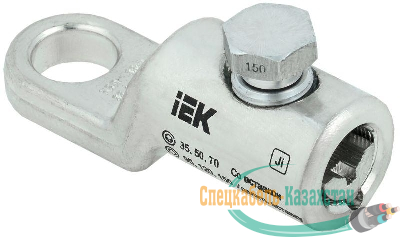 Наконечник болтовой луженый НБЛ 35-150-16/1 35кВ IEK UNB11-035-150-01-35