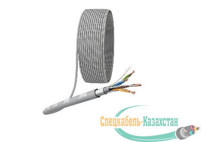 Кабель витая пара F/UTP кат.5E 4х2х24AWG solid CU PVC сер. (м) Эра Б0044688