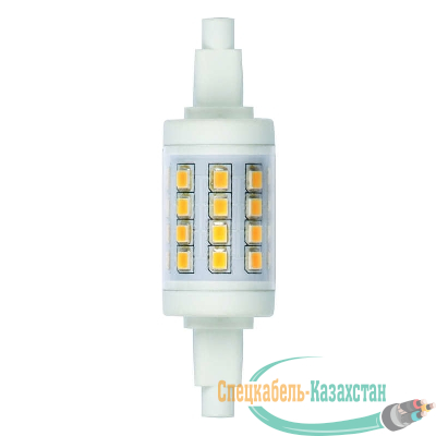 Лампа светодиодная LED-J78-6W/WW/R7s/CL PLZ06WH прозр. теплый бел. свет картон ТМ Uniel UL-00001554
