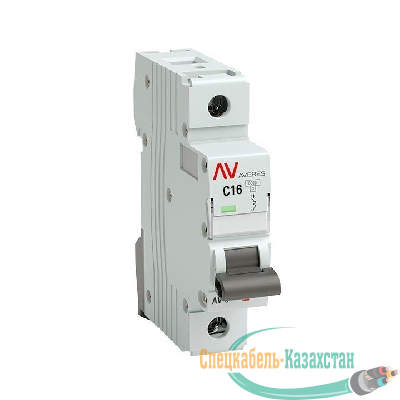 Выключатель автоматический модульный 1п C 16А 6кА AV-6 AVERES EKF mcb6-1-16C-av