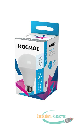 Лампа светодиодная A65 25Вт 220В E27 4500К КОСМОС LkecLED25wA65E2745