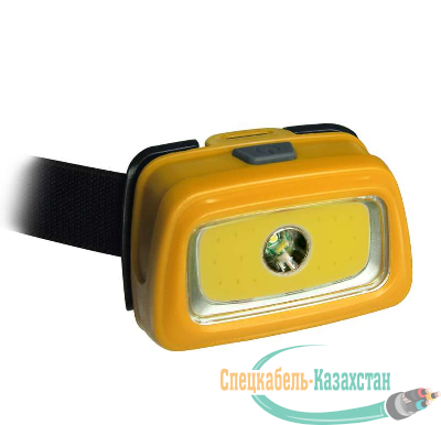 Фонарь светодиодный налобный 3Вт + 3Вт COB направ. свет. 3 режима работы (прожектор; местное освещение; комбинированный) КОСМОС KOC-H3WDS-COB