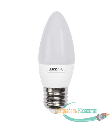 Лампа светодиодная PLED-SP C37 7Вт свеча 3000К тепл. бел. E27 530лм 230В JazzWay 1027825-2