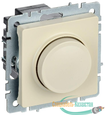 Светорегулятор СП BRITE пов-наж. 600Вт СС10-1-0-БрКр механизм беж. IEK BR-D20-0600-K10