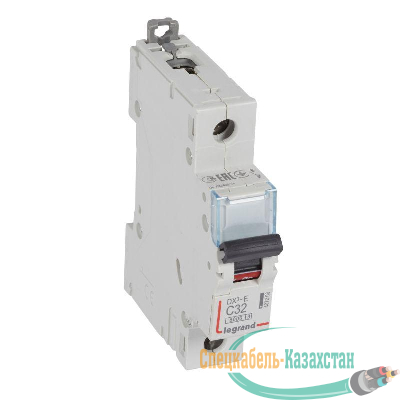 Выключатель автоматический модульный 1п C 32А 6кА DX3-E 6000 1мод. 230/400В Leg 407266