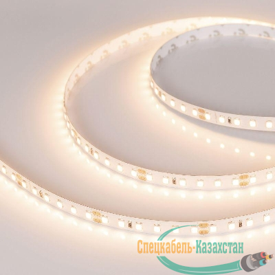Лента светодиодная RT-A120-8mm 24V Warm 3000К 14.4Вт/м IP20 2835 открыт. (уп.5м) Arlight 020393(2)