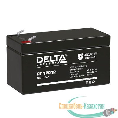 Аккумулятор 12В 1.2А.ч Delta DT 12012