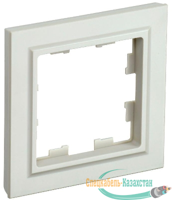 Рамка 1-м BRITE РУ-1-БрКр беж. IEK BR-M12-K10