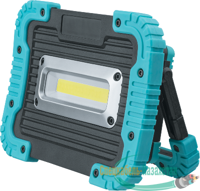 Фонарь-прожектор аккумуляторный 14 268 NPT-SP22-ACCU COB LED 10Вт 700лм аккум. 3.7В 3А.ч NAVIGATOR 14268