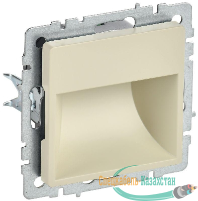 Подсветка светодиодная BRITE встраив. ПЛ20-БрКр механизм беж. IEK BR-FL20-K10