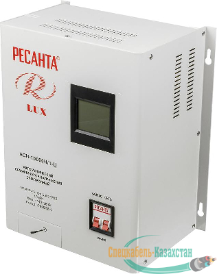 Стабилизатор напряжения АСН-10000 Н/1-Ц Lux 1ф 10кВт IP20 Ресанта 63/6/18