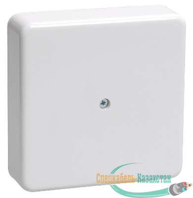 Коробка распаячная ОП 75х75х20 IP20 КМ41212-01 (6 клем. 6кв.мм) бел. ИЭК UKO10-075-075-020-K01