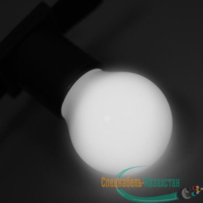 Лампа светодиодная d-45 3LED 1Вт шар тепл. бел. E27 25лм 220В Neon-Night 405-115