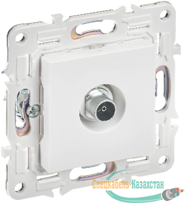 Розетка TV оконечная SKANDY SK-A12W арктич. бел. IEK SK-A10-O-K01