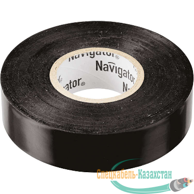 Изолента ПВХ 19мм (рул.20м) черн. NIT-A19-20/BL Navigator 71110