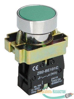Кнопка LAY5-BA31 без подсветки зел. 1з ИЭК BBT60-BA-K06