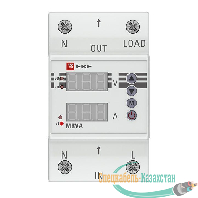 Реле напряжения и тока с дисплеем MRVA 63А PROxima EKF MRVA-63A