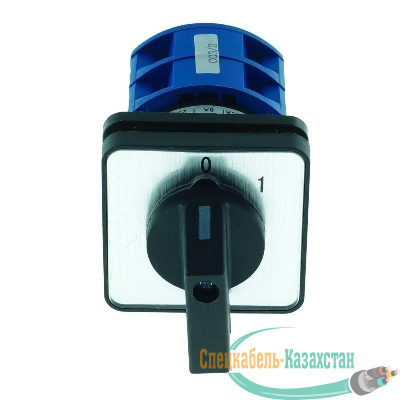 Переключатель кулачковый LW32-10/C02/1 10А 2Р "0-1" CHINT 425060