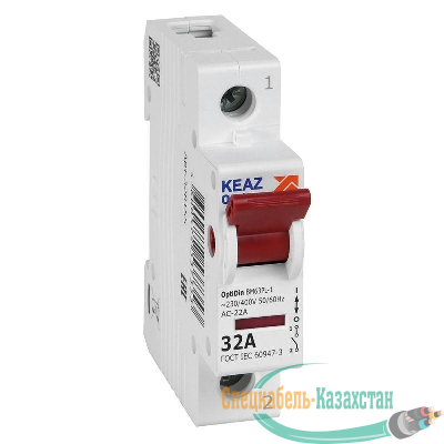 Выключатель нагрузки модульный OptiDin BM63PL-132-УХЛ3 (ВМ63PL) КЭАЗ 328155