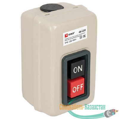 Выключатель кнопочный с блокировкой ВКИ-230 3п 16А IP40  PROxima EKF vki-230