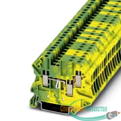 Клемма защитного провода UT 2.5-TWIN-PE Phoenix Contact 3044539