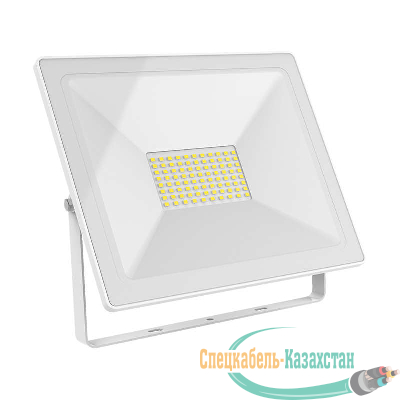 Прожектор светодиодный Elementary 100Вт 7000лм IP65 6500К бел. Gauss 613120300