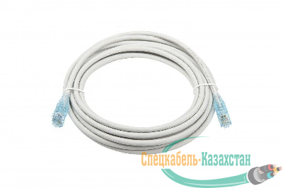 Патч-корд PC-LPM-UTP-RJ45-RJ45-C6-5M-LSZH-GY U/UTP кат.6 LSZH 5м сер. Hyperline 41841