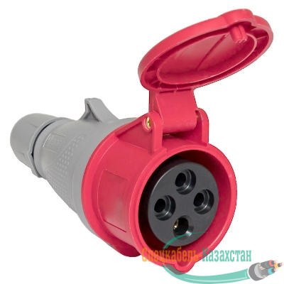 Розетка переносная 214 3Р+РЕ 16А 380В IP44 PROxima EKF ps-214-16-380-PRO