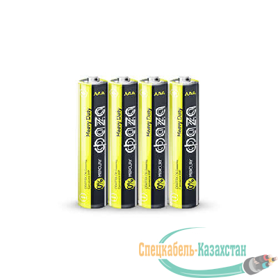 Элемент питания солевой R03 Heavy Duty Shrink-4 (уп.4шт) ФАZА 4895205002326