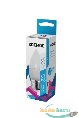 Лампа светодиодная CN 7.5Вт 220В E27 4500К Космос LkecLED7.5wCNE2745