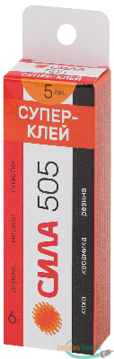Супер-клей 6г пластик туба в кор. СИЛА Б0033120