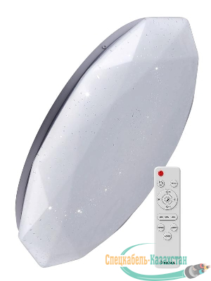Светильник светодиодный PREMIUM DIAMOND 55Вт 230В 3000-6500К 4400лм IP40 350х90мм настенно-потолоч. управляемый с пультом ДУ КОСМОС KSDiam55W