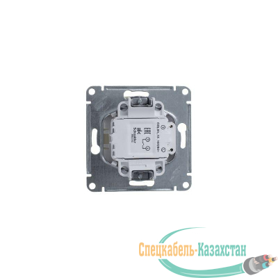 Механизм выключателя 1-кл. СП GLOSSA 10А IP20 10AX с подсветкой беж. SchE GSL000213