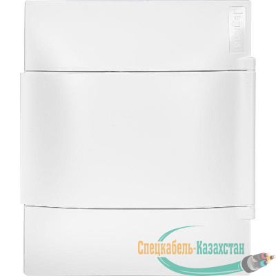 Щиток пластиковый навесной Practibox S 1х4 бел. дверь Leg 134604