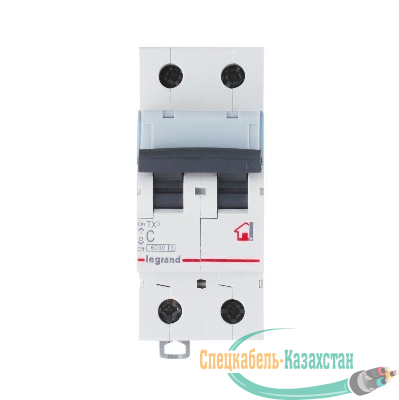 Выключатель автоматический модульный 2п C 10А 6кА TX3 6000 2мод. 230/400В Leg 404040