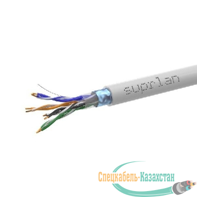 Кабель витая пара F/UTP кат.5E 4х2х24AWG solid Cu LSZH нг(А)-HF In. Standard (м) SUPRLAN 01-1023-1