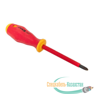 Отвертка Professional PH2х100мм VDE 1000В EKF ph-2-100-pro-in