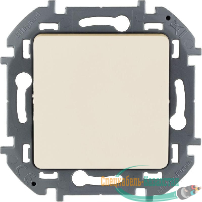 Выключатель 1-кл. Inspiria 10А IP20 250В 10AX механизм сл. кость Leg 673601
