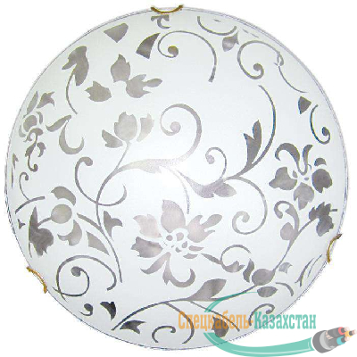 Светильник НПБ 01-60-130 "Эрика" d250 М15 60Вт E27 IP20 матовый бел./клипса зол. (инд. упак.) Элетех 1005204374