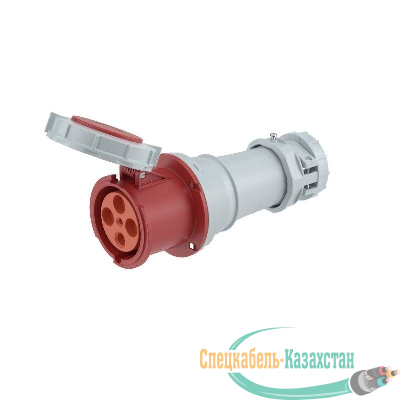 Розетка кабельная 63А 400В 3P+E IP67 DKC DIS3186346