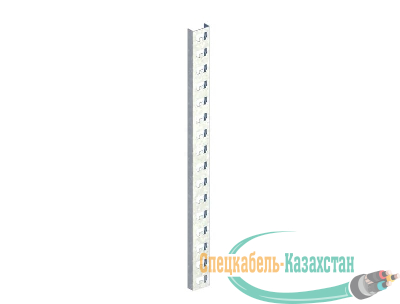Стойка кабельная К1152 ц УТ2.5 сталь 2мм оцинк. СОЭМИ Н0112211513