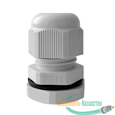 Ввод кабельный (сальник) PG-11 IP68 сер. TOKOV ELECTRIC TKE-PG-11-G