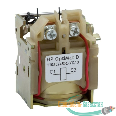 Расцепитель независимый OptiMat D100 D160 D250 D400 D630 110DC/230AC УХЛ3 КЭАЗ 143496