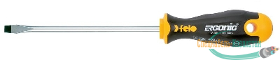 Отвертка Ergonic плоская шлицевая 5.5х1.0х125 Felo 40055410
