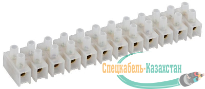 Колодка клеммная ЗВИ-100 10-25кв.мм 12пар GENERICA UZV10-100-025-K01-10-G