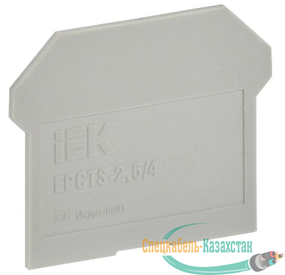 Заглушка ARMAFIX для CTS 2.5/4кв.мм сер. IEK YCT10-00-K03-002-ZGL