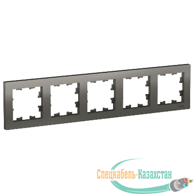 Рамка 5-м AtlasDesign универс. сталь SE ATN000905