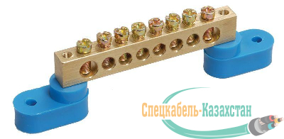Шина нулевая ШНИ-6х9-8 У2-С на 2х угл. изол. ИЭК YNN10-69-8C2-K07