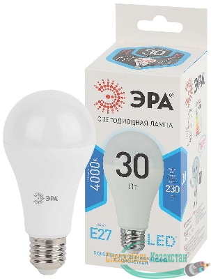 Лампа светодиодная LED A65-30W-840-E27 30Вт A65 грушевидная 4000К нейтр. бел. E27 Эра Б0048016
