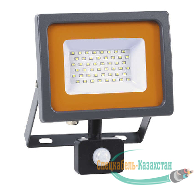 Прожектор светодиодный PFL-SC-SMD-30Вт sensor 30Вт IP54 6500К мат. стекло JazzWay 5001411